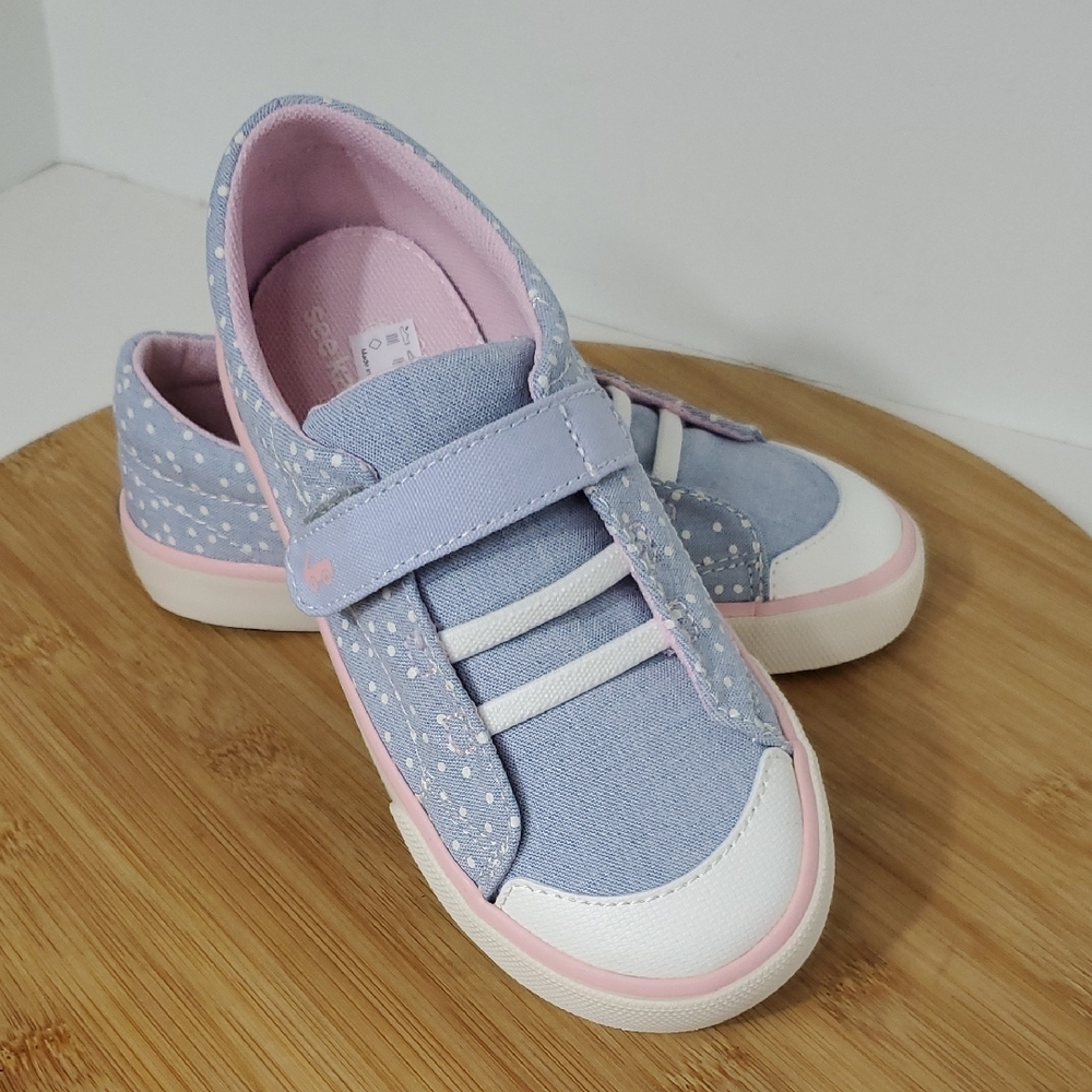 See Kai Run Basics Alex Light Blue Toddler Sneakers Size 12 NIB